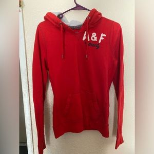 Abercrombie and fitch Size L Red Sweater
